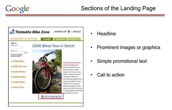 Landing Pages and Google AdWords, Part II